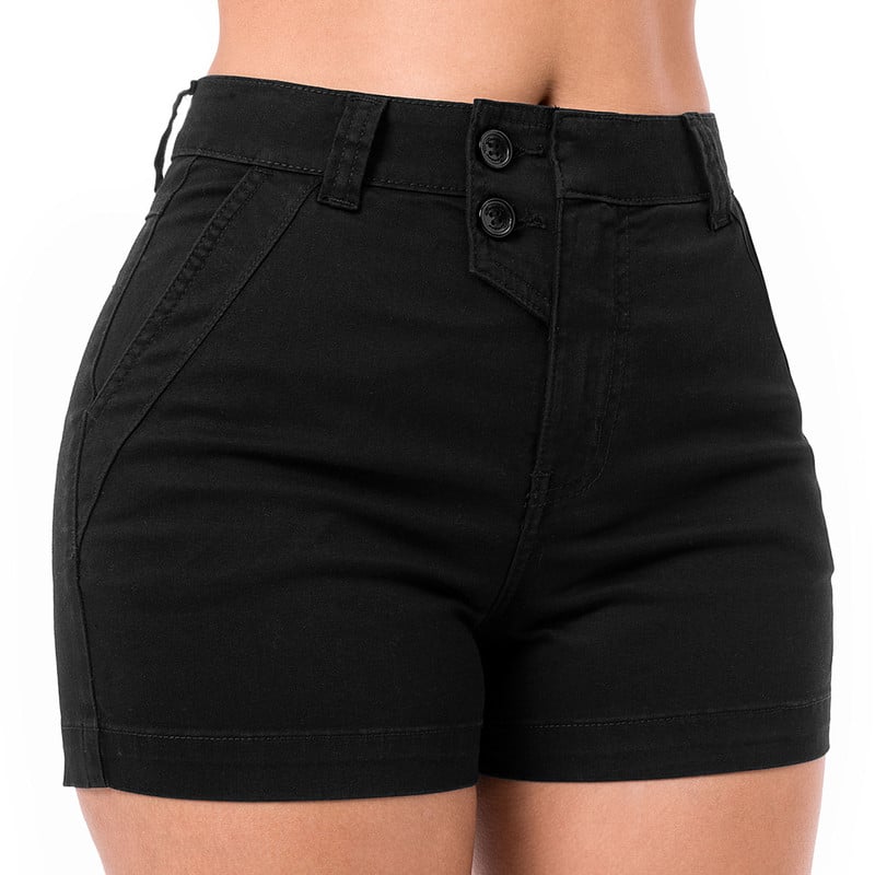 SHORT DRILL STRETCH MUJER ZARIF - 5