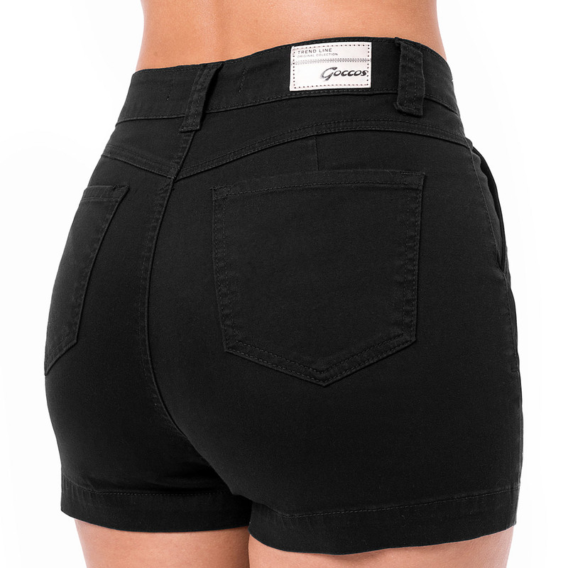 SHORT DRILL STRETCH MUJER ZARIF - 6