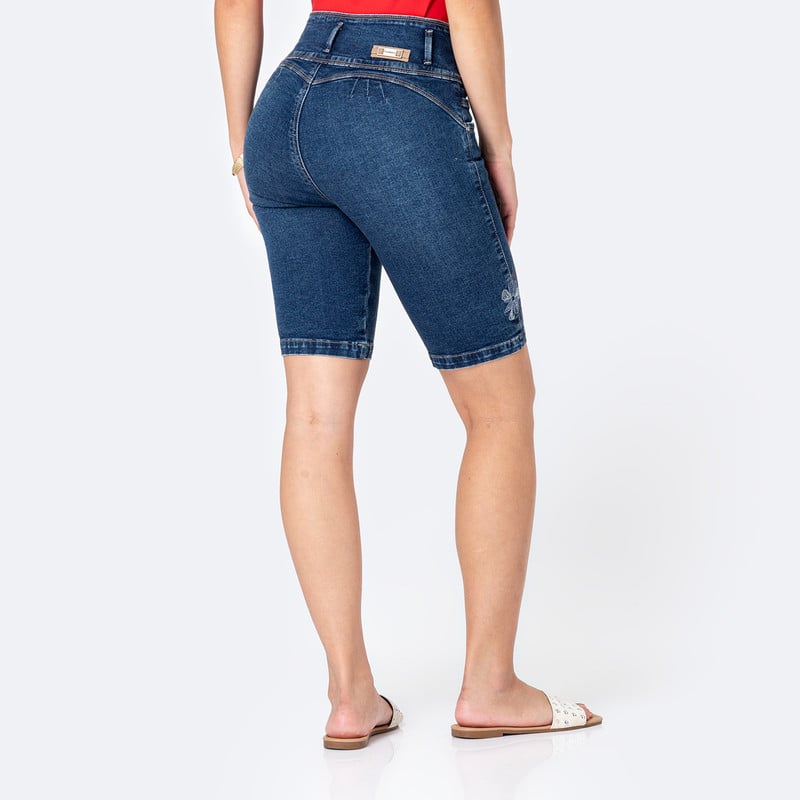 CROPPED DENIM STRETCH MUJER MAVELI - 3