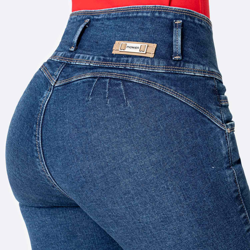 CROPPED DENIM STRETCH MUJER MAVELI - 6