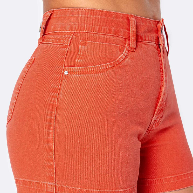SHORT DRILL STRETCH MUJER MARAH - 4
