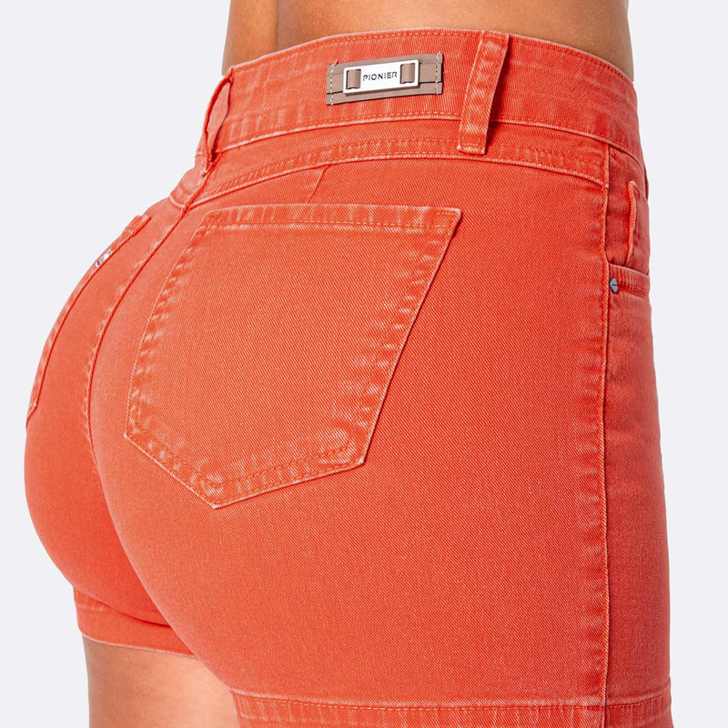 SHORT DRILL STRETCH MUJER MARAH - 5