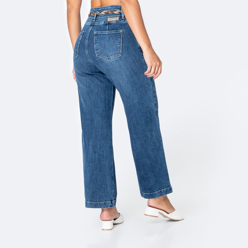 PANTALON DENIM STRETCH MUJER NYCKOL - 3