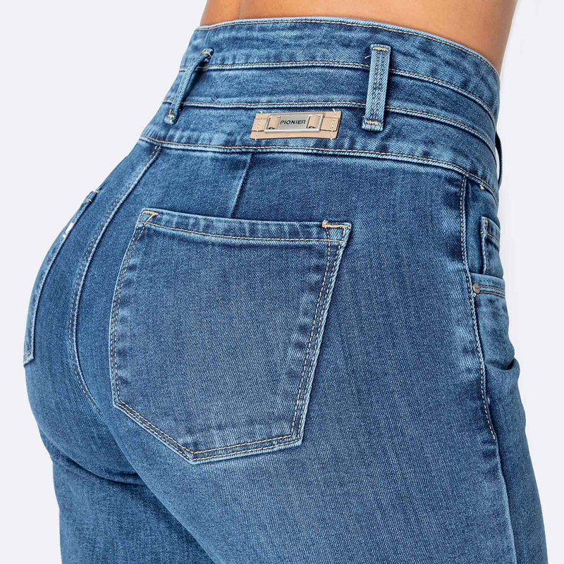 PANTALON DENIM STRETCH MUJER NYCKOL - 5