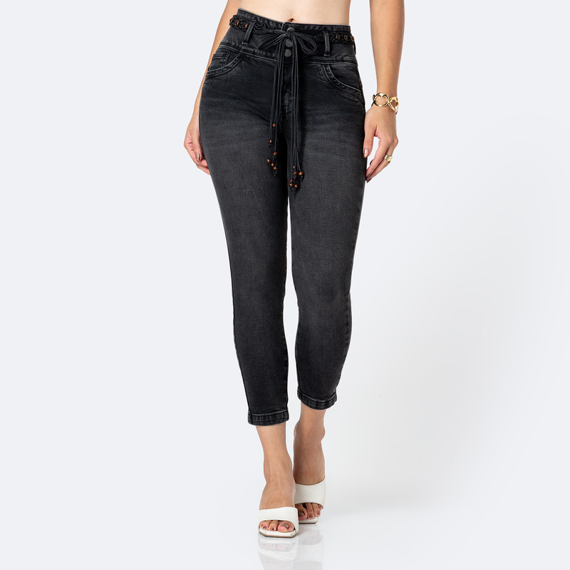 PANTALON DENIM STRETCH MUJER HITOMII - 1