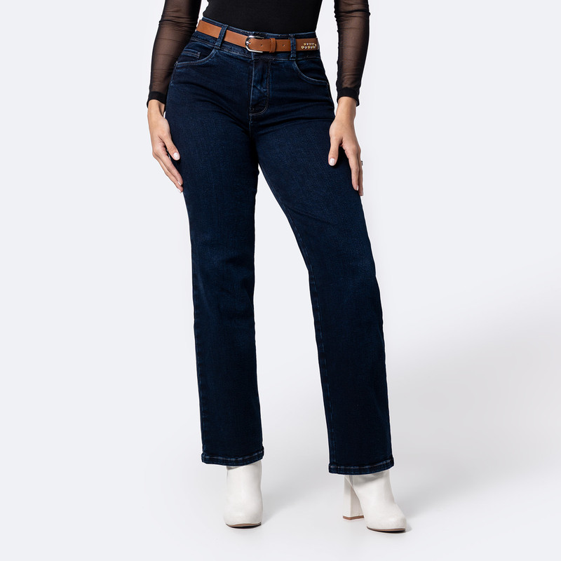 PANTALON DENIM STRETCH MUJER YERAH - 1