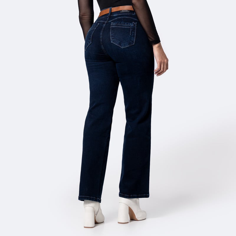 PANTALON DENIM STRETCH MUJER YERAH - 3