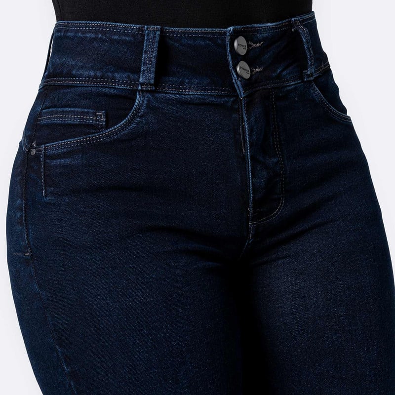 PANTALON DENIM STRETCH MUJER YERAH - 4