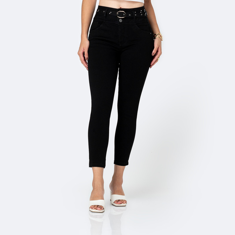 PANTALON DENIM STRETCH MUJER ZIANNA - 1