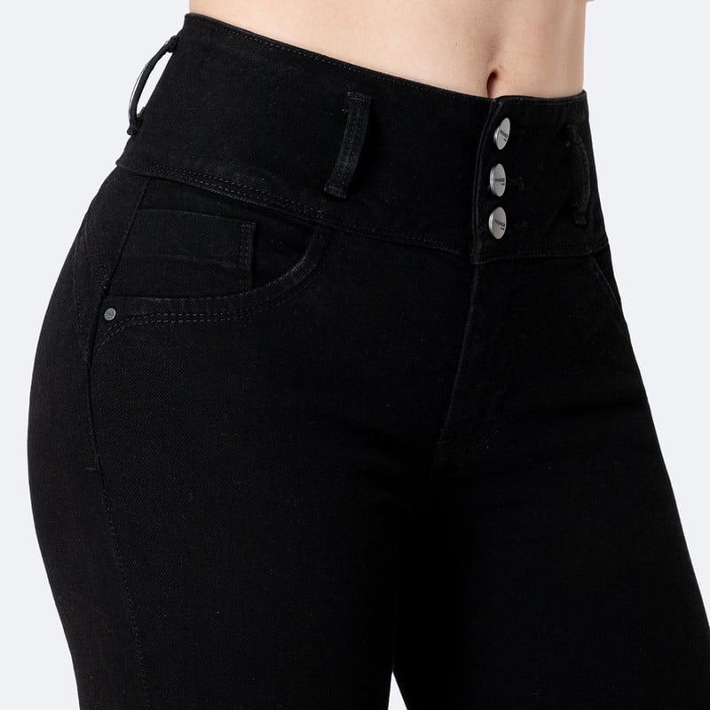 PANTALON DENIM STRETCH MUJER ZIANNA - 4