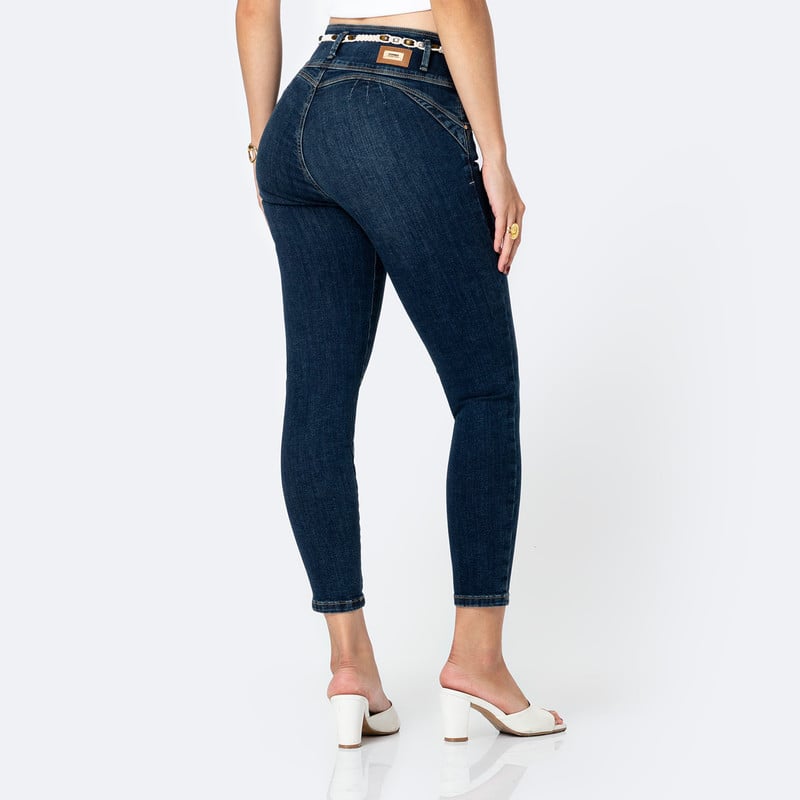 PANTALON DENIM STRETCH MUJER ANELLI - 3