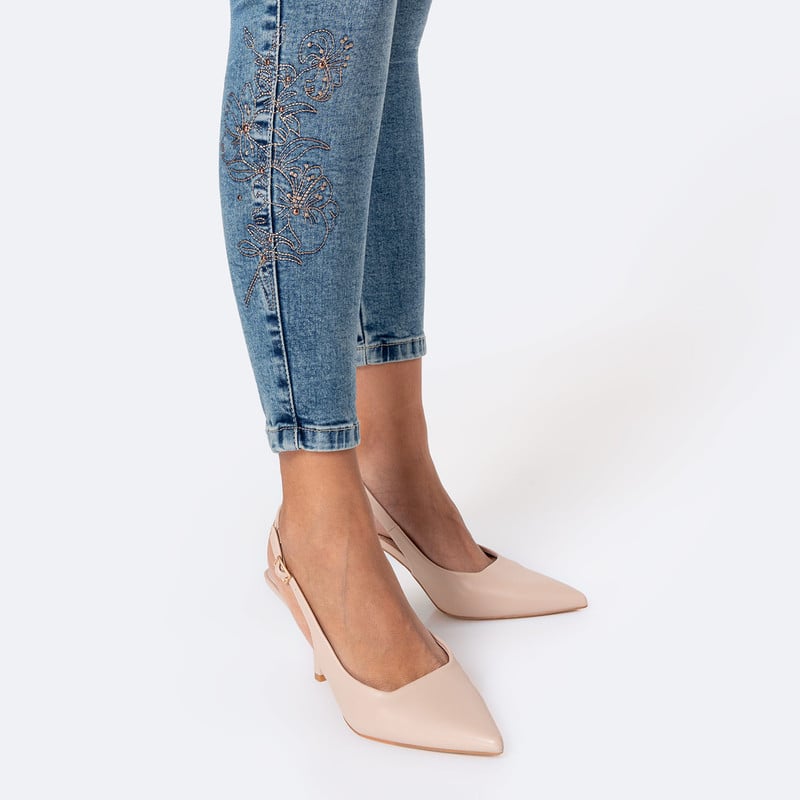 PANTALON DENIM STRETCH MUJER JUNOH - 7