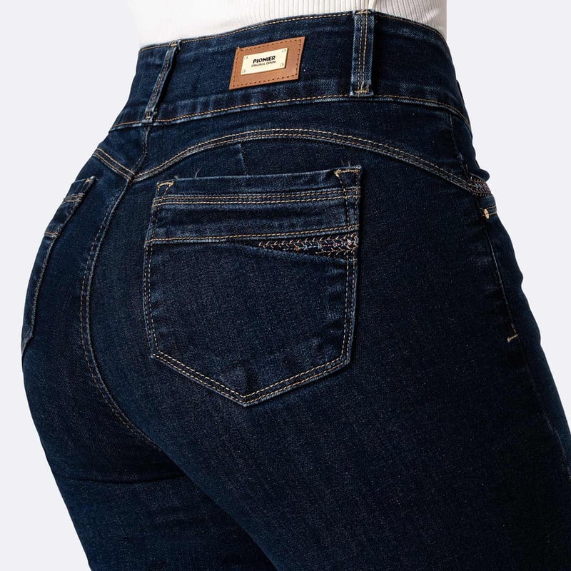 PANTALON DENIM STRETCH MUJER BREANI - 5