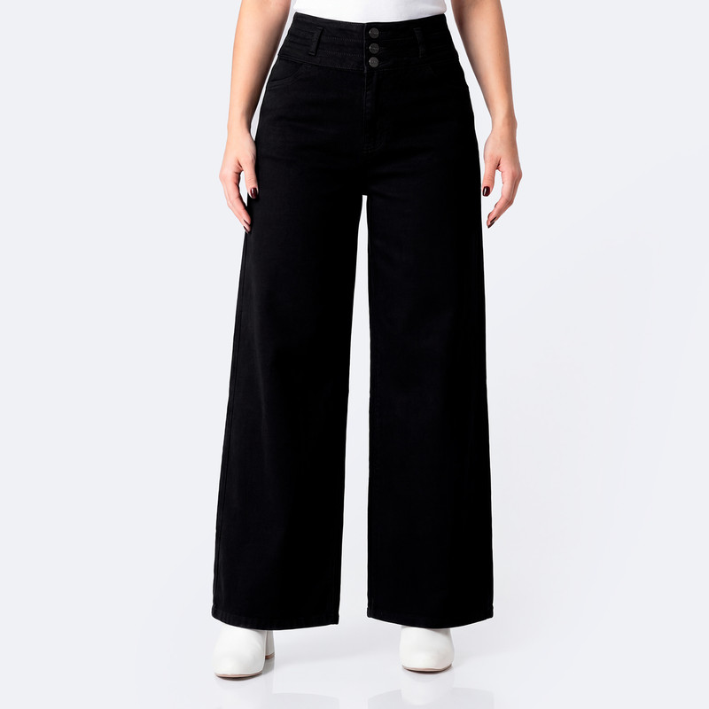 PANTALON DRILL STRETCH MUJER NELITA - 1