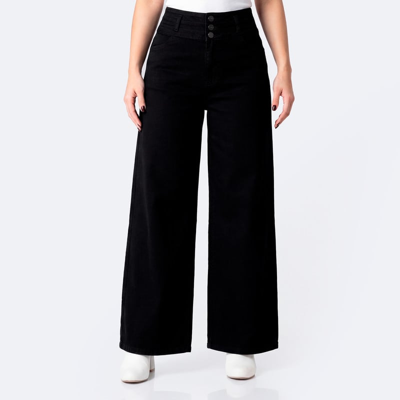 PANTALON DRILL STRETCH MUJER NELITA - 1