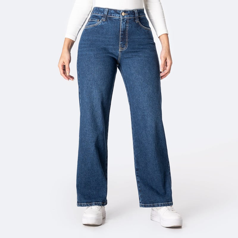PANTALON DENIM STRETCH MUJER MANUELAH - 1