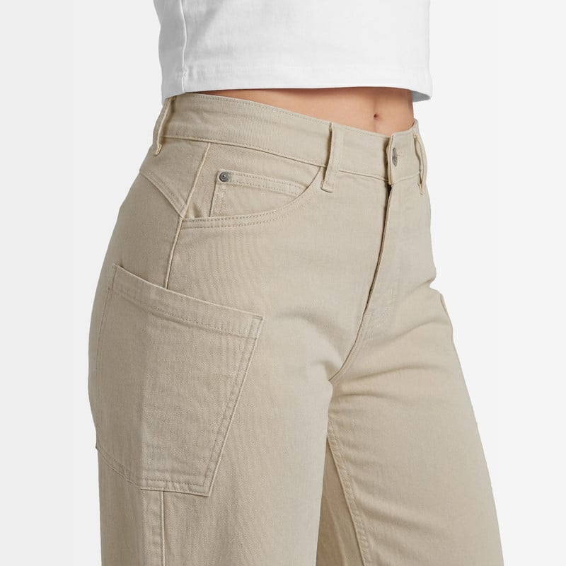 PANTALON DRILL STRETCH MUJER SOLENNA - 4