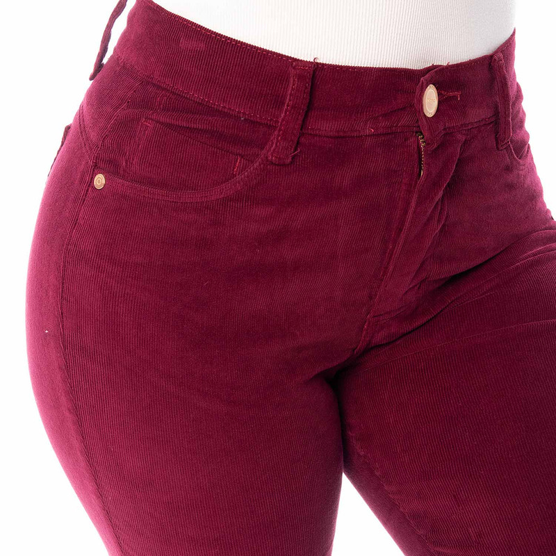 PANTALON CORDUROY STRETCH MUJER DENISE - 5