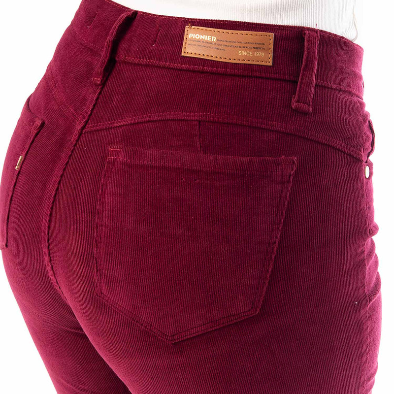 PANTALON CORDUROY STRETCH MUJER DENISE - 6