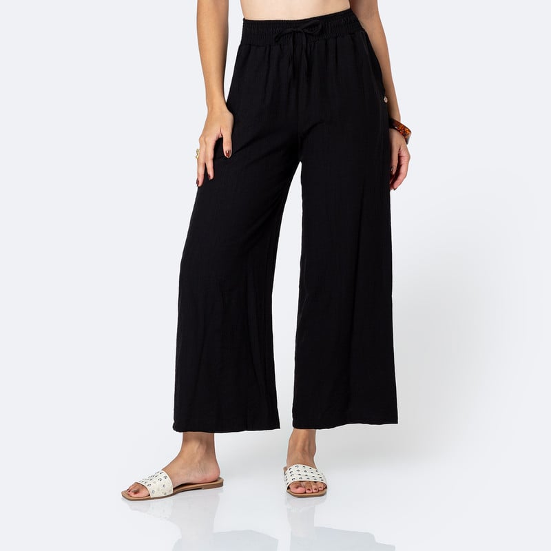 PANTALON LINO MUJER SILA P - 1