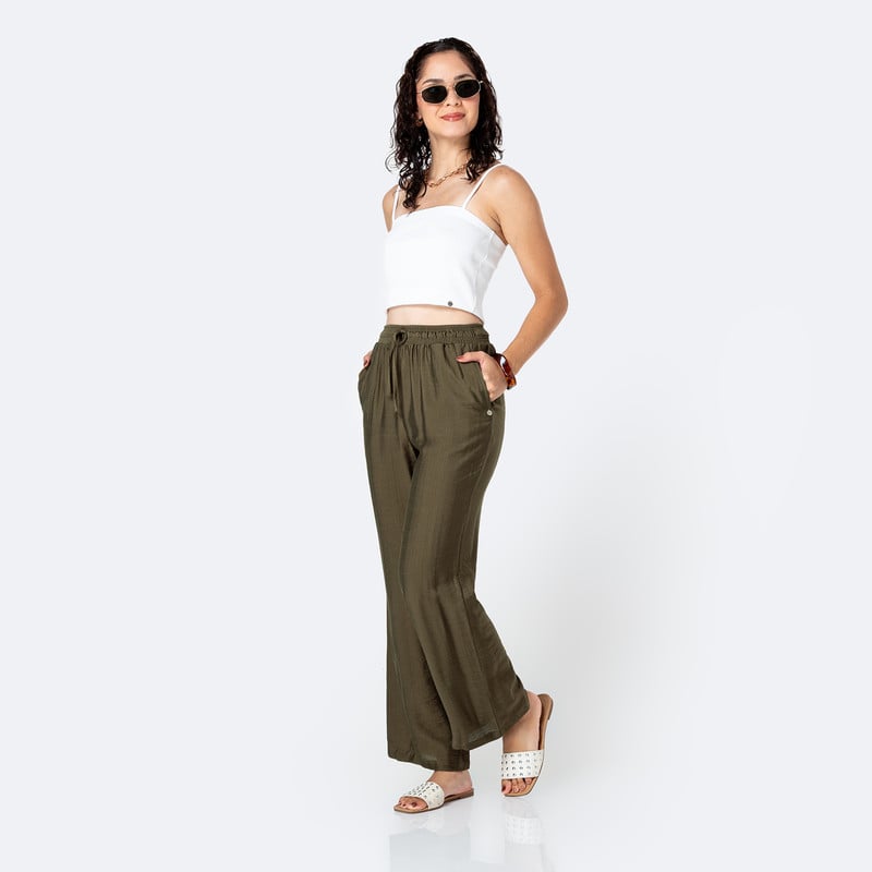 PANTALON LINO MUJER SILA P - 2