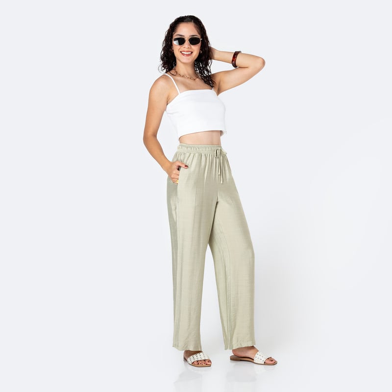 PANTALON LINO MUJER SILA P - 2