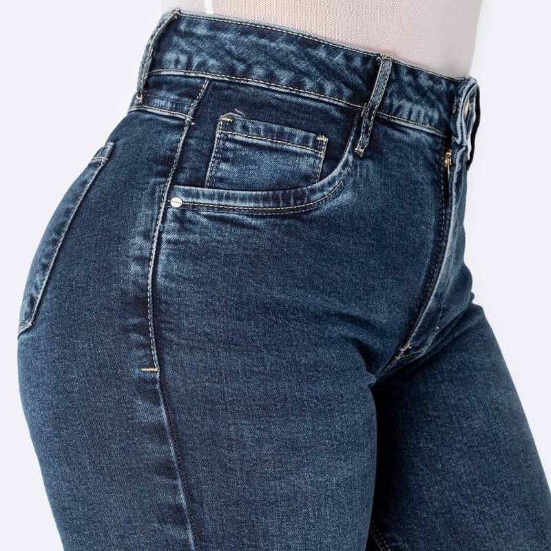 PANTALON DENIM STRETCH MUJER KHALEMI - 4