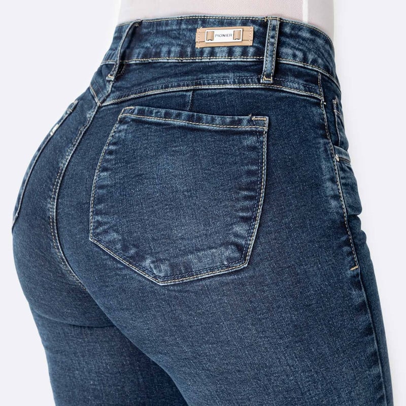 PANTALON DENIM STRETCH MUJER KHALEMI - 5