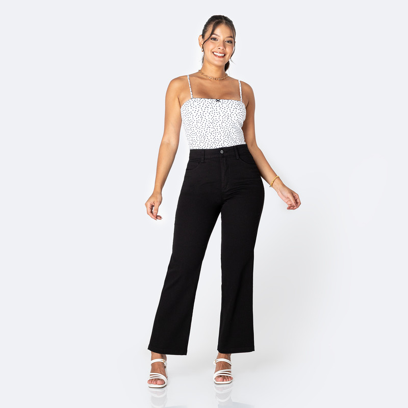 PANTALON DRILL STRETCH MUJER HAISHE - 2
