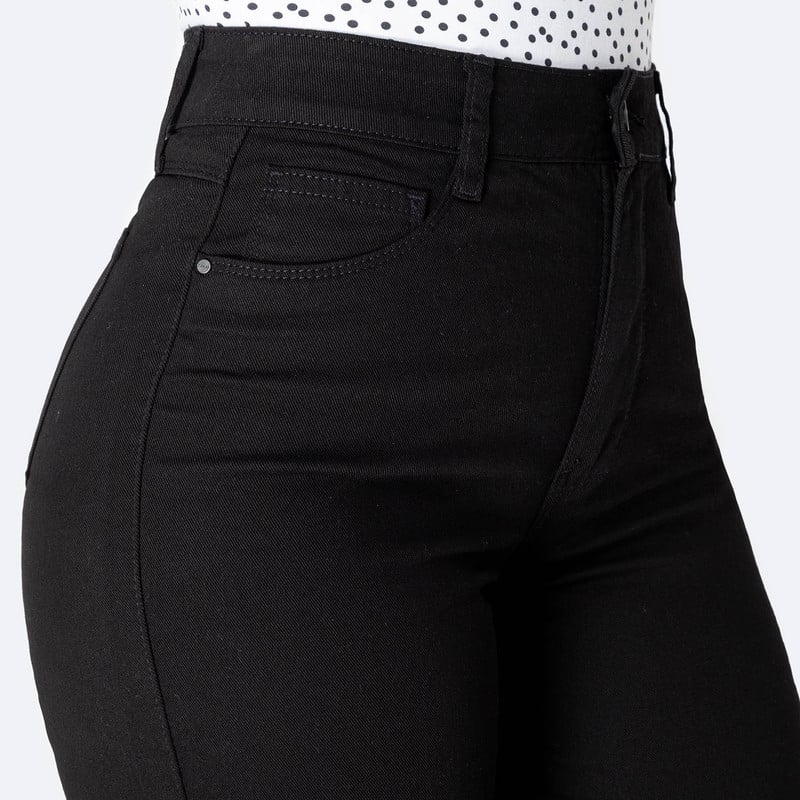 PANTALON DRILL STRETCH MUJER HAISHE - 4
