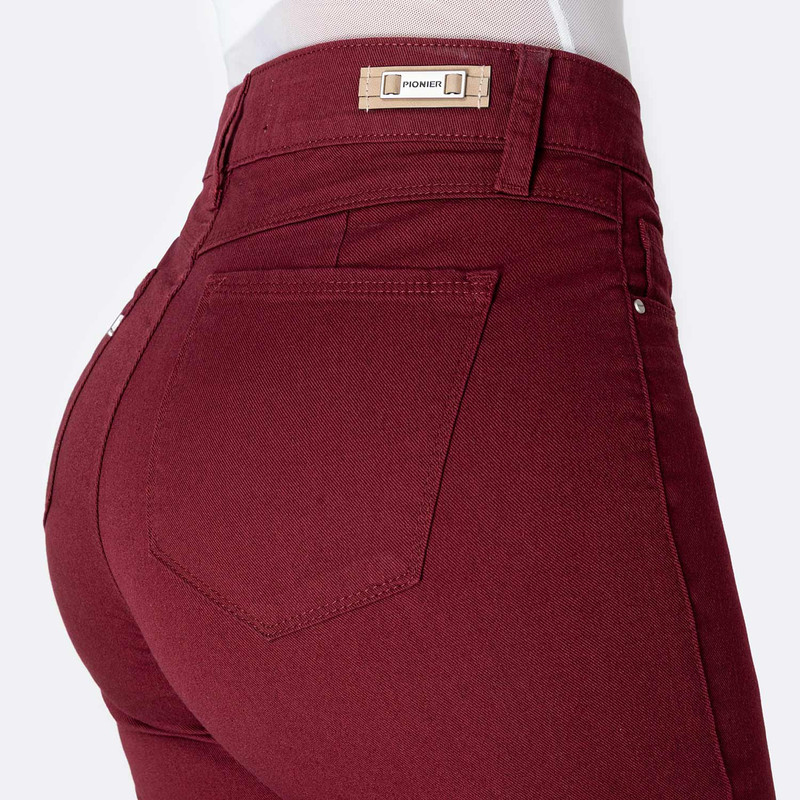 PANTALON DRILL STRETCH MUJER HAISHE - 5