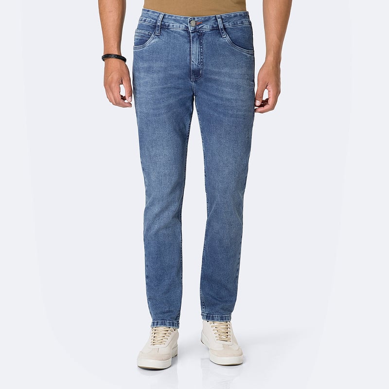 PANTALON DENIM STRETCH HOMBRE AXXHEL - 1