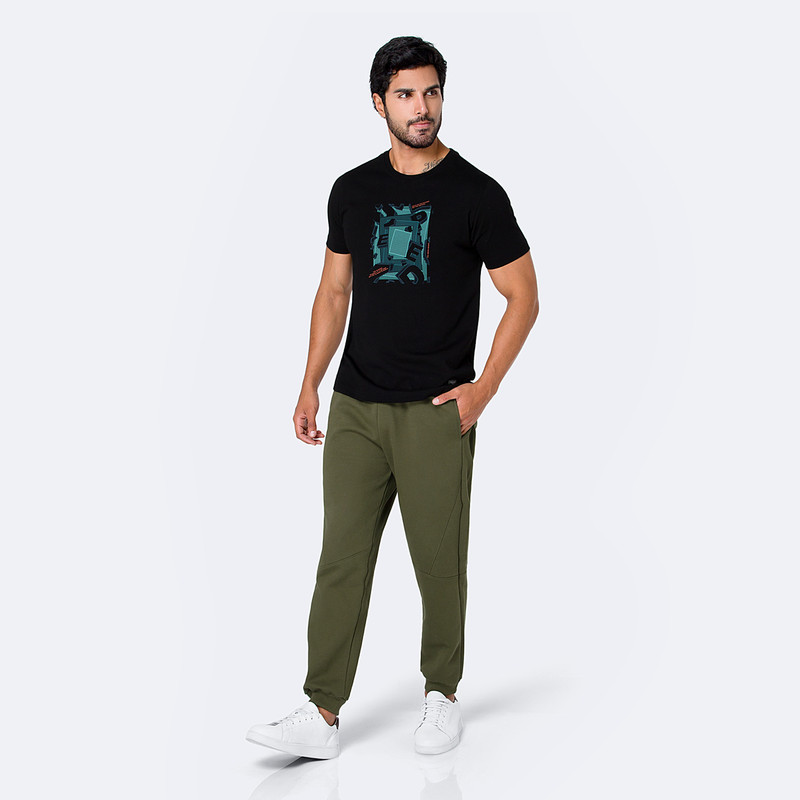 JOGGER MODA FRANELA HOMBRE PELPS - 2
