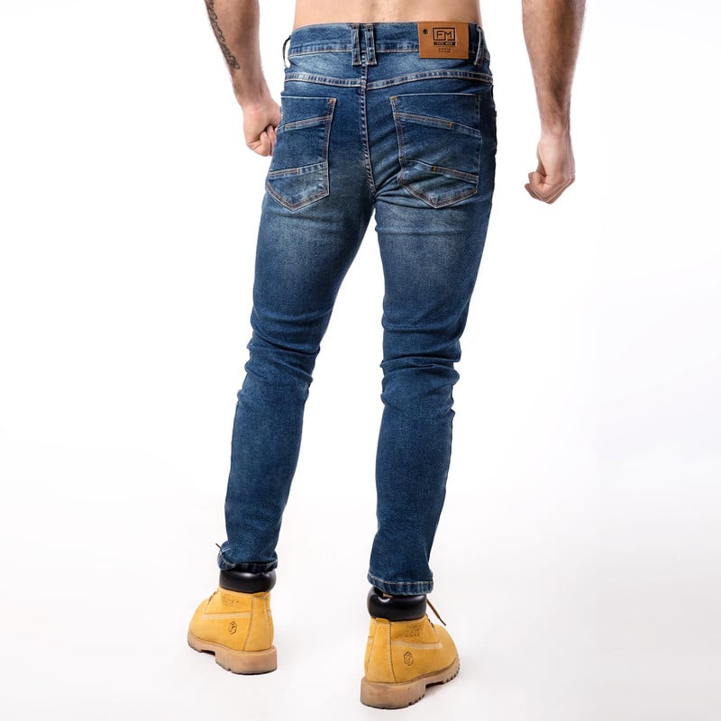 PANTALON DENIM STRETCH HOMBRE IKERH - 3