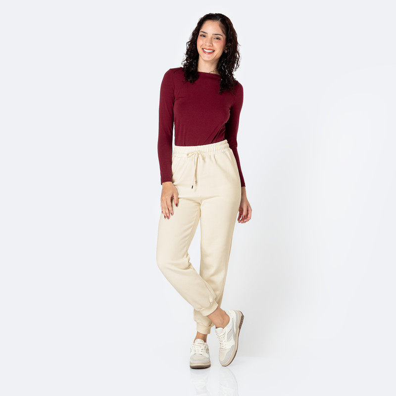 JOGGER MODA FRANELA MUJER YILDIZ2-S - 2