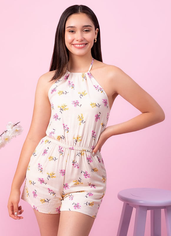 ENTERIZOS OVERSHORT POPELINA MUJER ALICE. - 1
