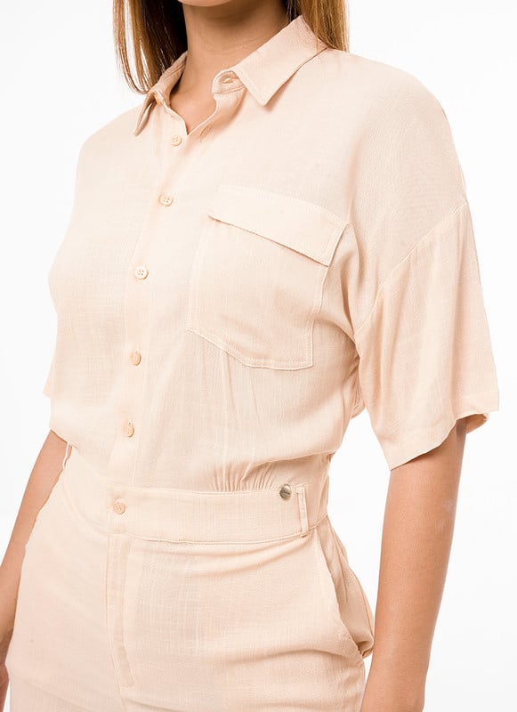 ENTERIZOS OVERSHORT LINO MUJER TEBA - 5
