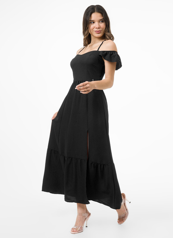 VESTIDOS POPELINA MUJER JASPE - 2