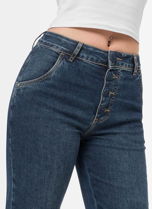 PANTALON DENIM STRETCH MUJER ESKAR - 5