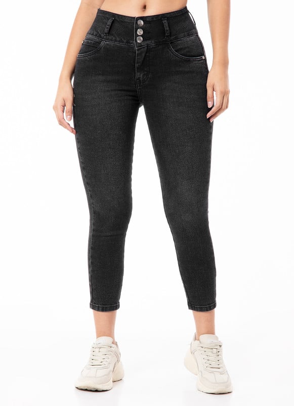 PANTALON DENIM STRETCH MUJER KUZEI - 2