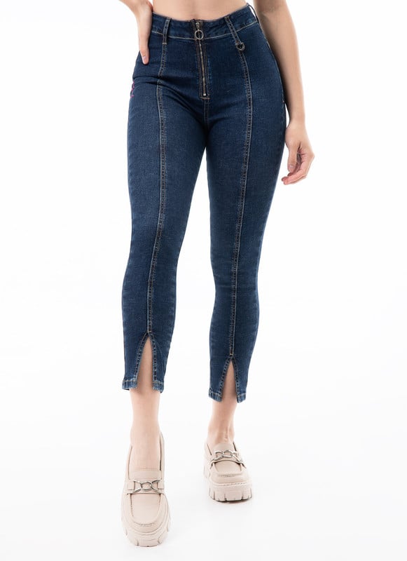 PANTALON DENIM STRETCH MUJER EUNISE - 2