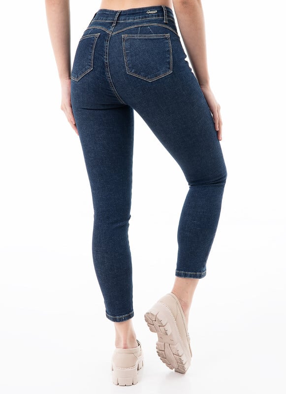 PANTALON DENIM STRETCH MUJER EUNISE - 4