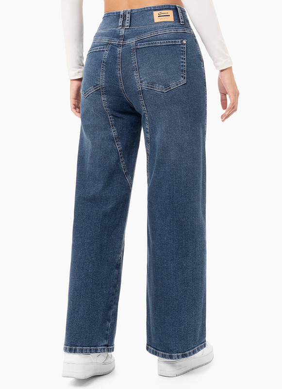 PANTALON DENIM STRETCH MUJER PARRIE - 4