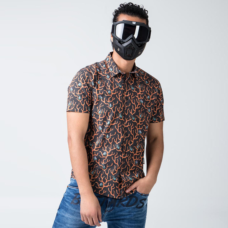 CAMISA TAFETA HOMBRE YESSS - 1