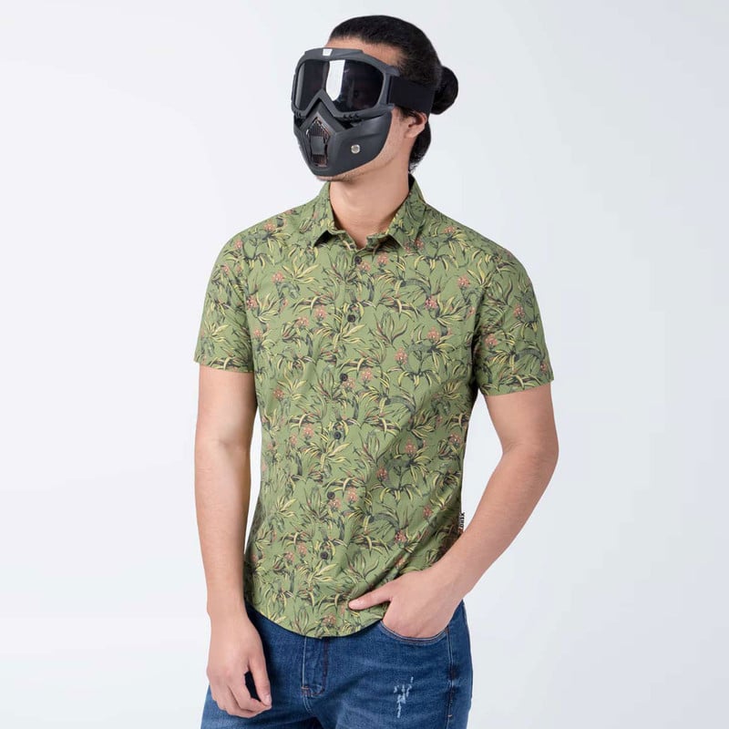 CAMISA TAFETA HOMBRE YESSS - 2