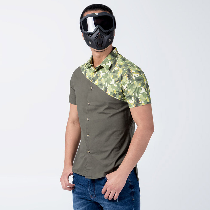 CAMISA POPELINA STRETCH HOMBRE BHORAM - 2