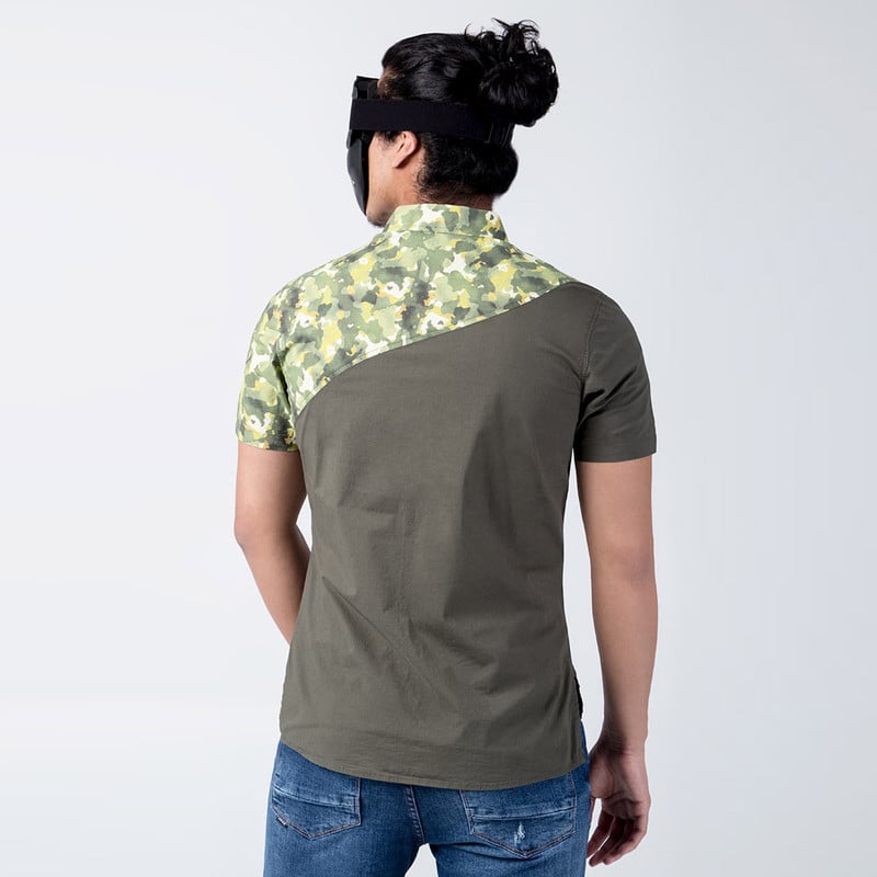 CAMISA POPELINA STRETCH HOMBRE BHORAM - 3