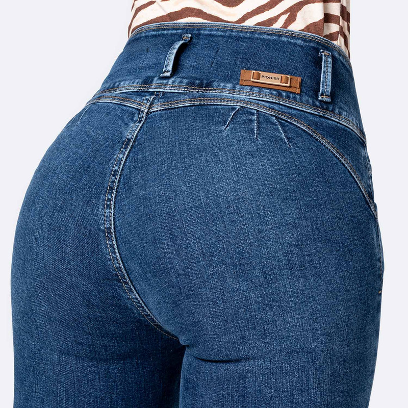 PANTALON DENIM STRETCH MUJER CANESI - 5