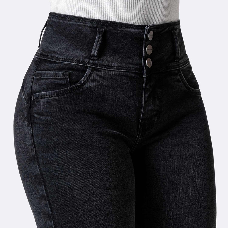 PANTALON DENIM STRETCH MUJER DEYSII - 4
