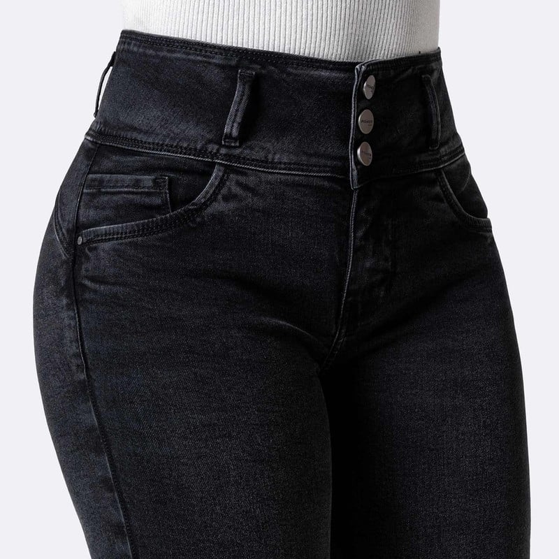 PANTALON DENIM STRETCH MUJER DEYSII - 4